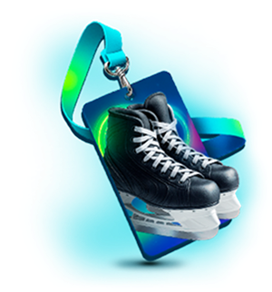 NHL 2026 - ice hockey skates on a phone screen