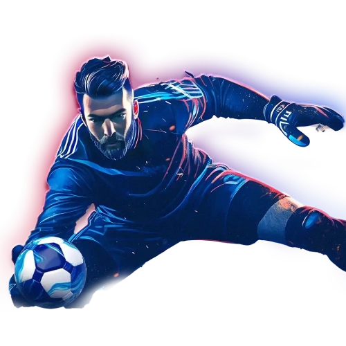 Ramchiel United - Livingston Yirol - goalkeeper diving for the ball