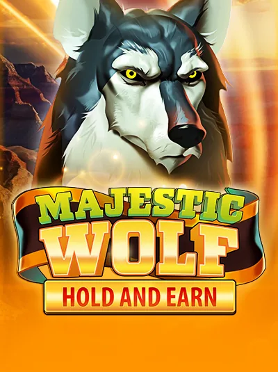 Majestic Wolf Hold and Earn - affiche du jeu