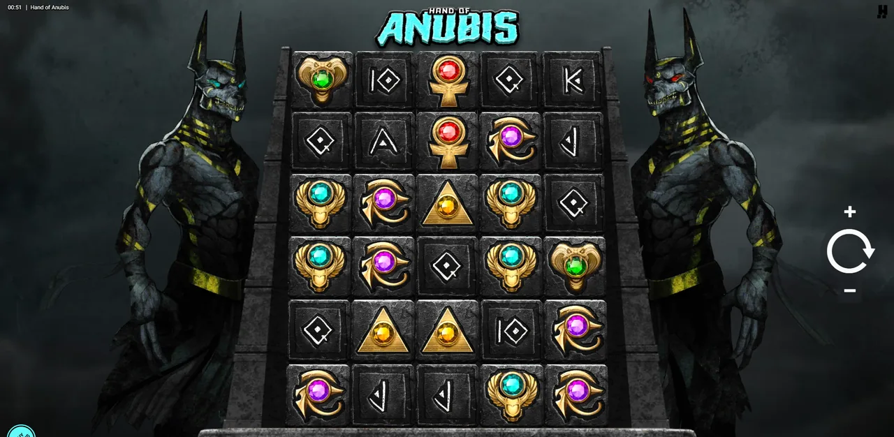 Hand of Anubis - شاشة اللعب