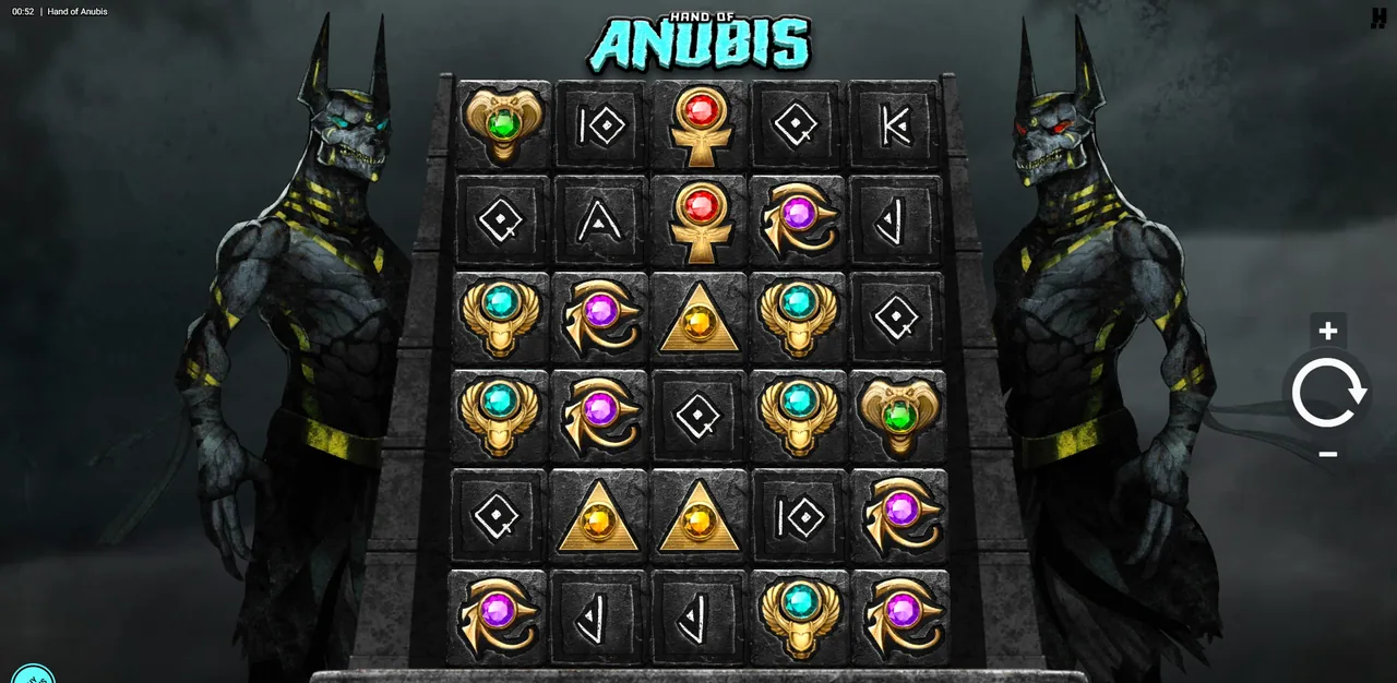 Hand of Anubis - الشبكة أثناء اللعب