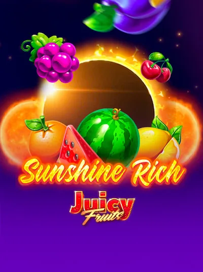 Juicy Fruits Sunshine Rich - affiche du jeu