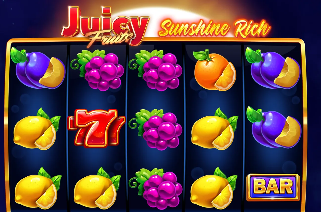 Juicy Fruits Sunshine Rich - rouleaux après un tour
