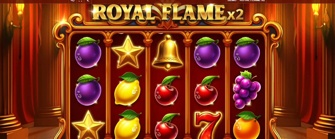 Royal Flame x2 - grille en cours de partie