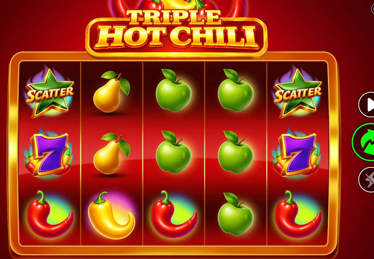 Triple Hot Chili - écran de jeu