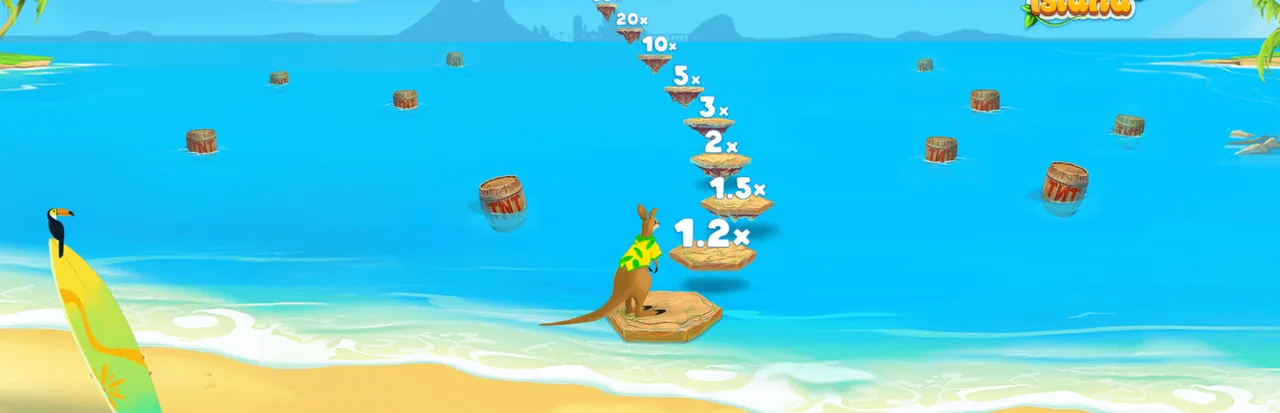 Mine Island - شاشة اللعب