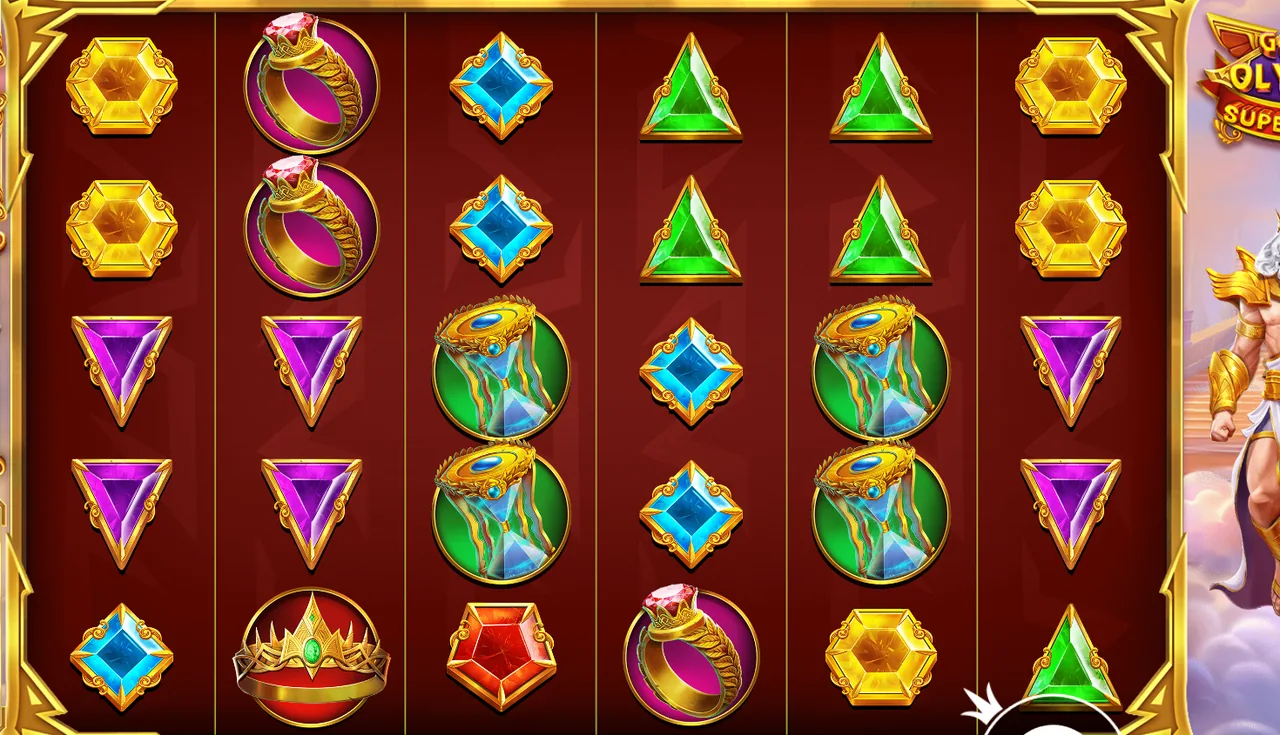 Gates of Olympus Super Scatter - game screen