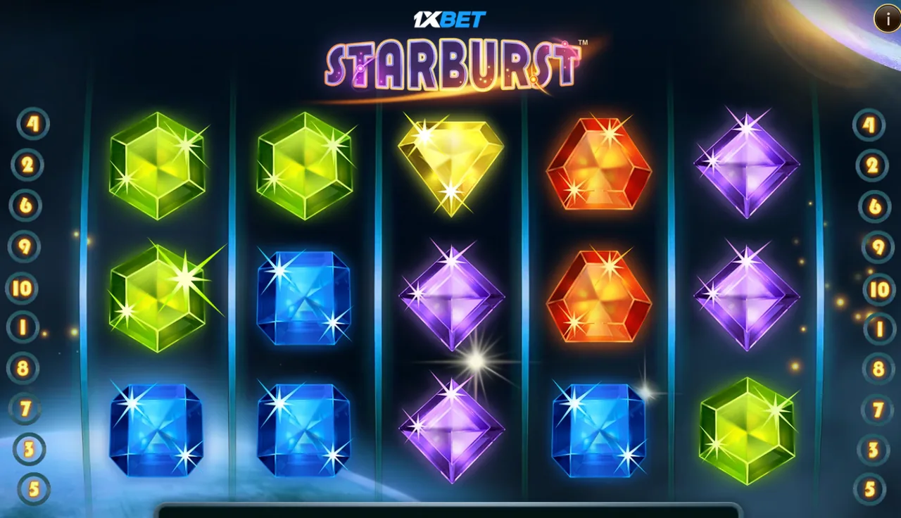 1xbet Starburst™ - دورة جديدة على الشبكة