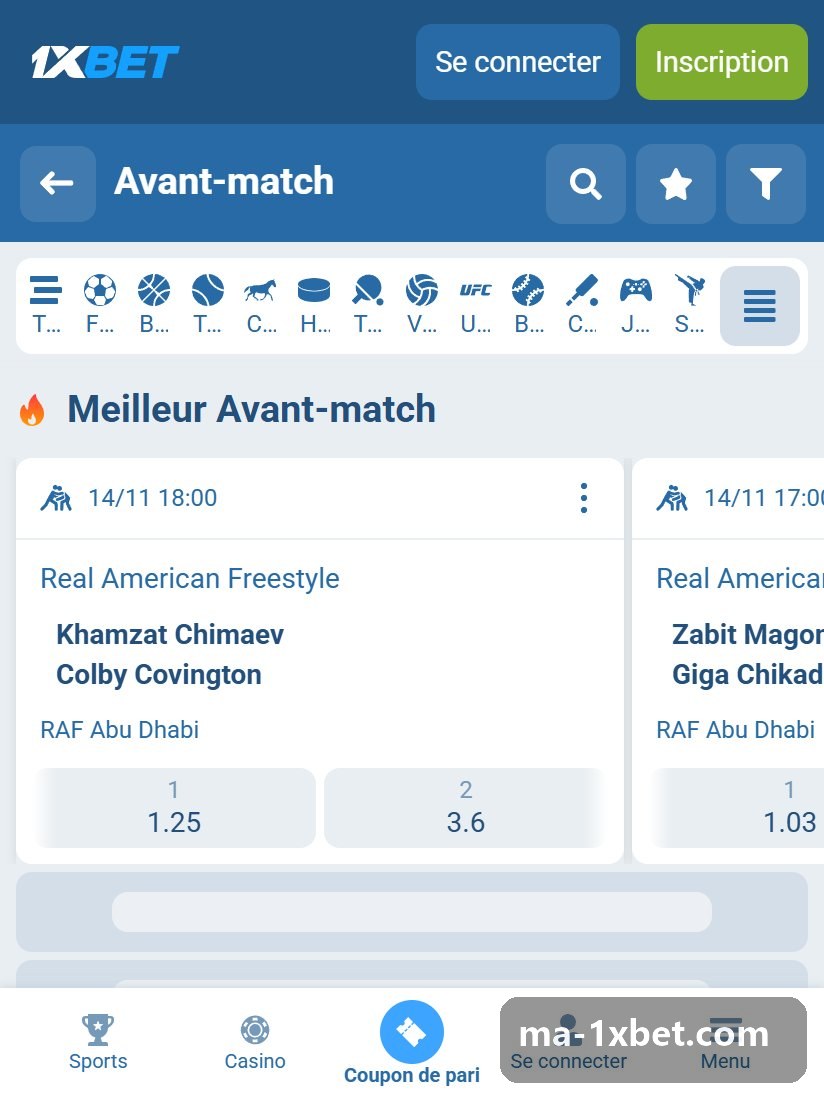 World Championship. 2026. Freestyle Wrestling : liste d'avant-match avec un duel de lutte, sa date, son heure et les cotes 1 et 2